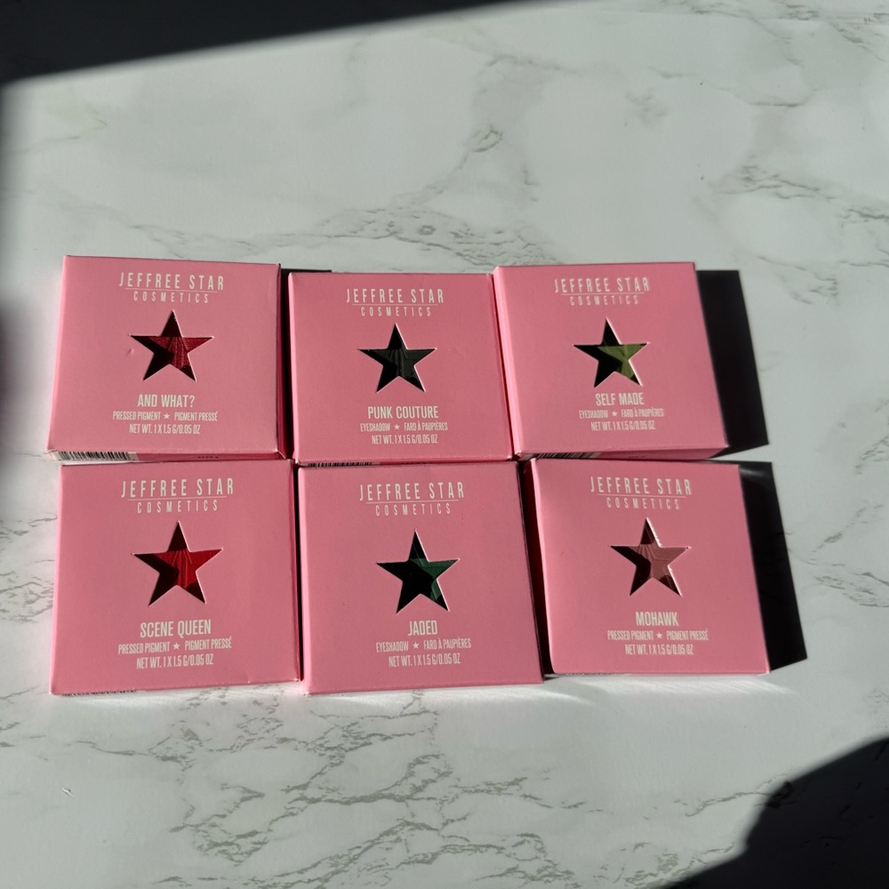 NWT Jeffree Star Eyeshadows